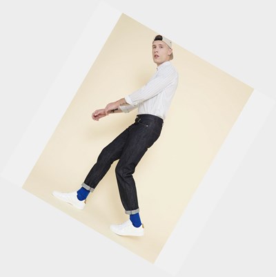 Black Men's Aigle Straight Cut Pants | CGQX-54126