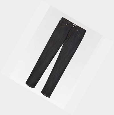 Black Men's Aigle Straight Cut Pants | LXYQ-61529