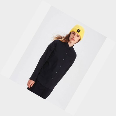 Black Women's Aigle The Essential Long-sleeved Shirt In 100% Organic Cotton Shirts | YMNL-10584