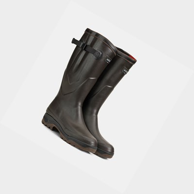 Brown Women's Aigle The First Anti-fatigue Boots That Protects From The Cold Hunting Boots | HNOG-35162