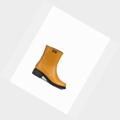 Orange Women's Aigle The Urban Rain Boots | QIKP-37964