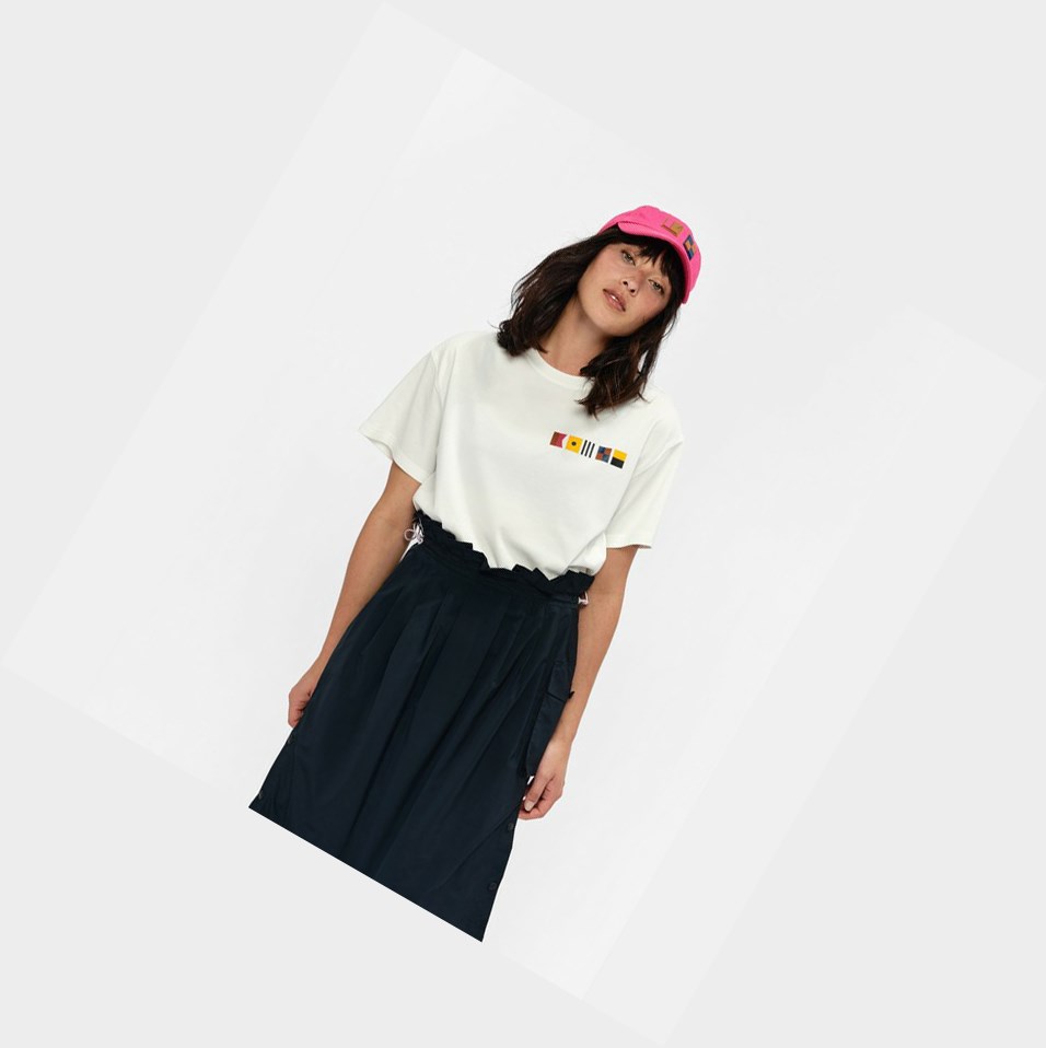 Black Women's Aigle The Technical And Feminine Summer Skirt Skirt | BHYF-25940