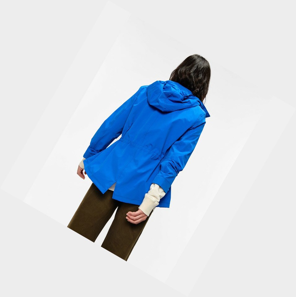 Blue Women's Aigle Recycled Waterproof Coats & Jackets | VUQM-61428