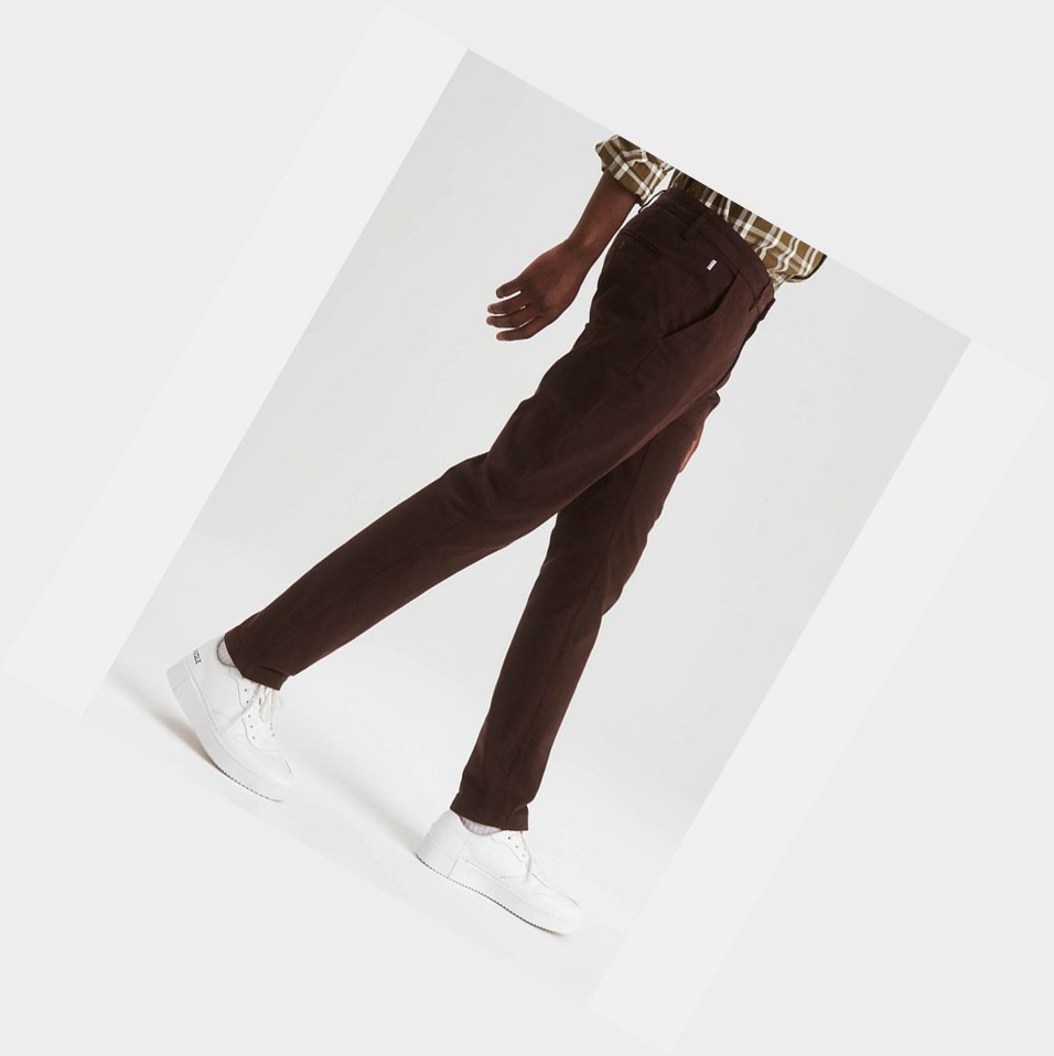 Brown Men's Aigle The Essential Chino Pants | APVO-51690