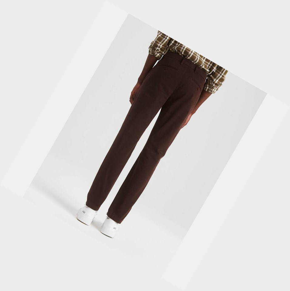 Brown Men's Aigle The Essential Chino Pants | APVO-51690