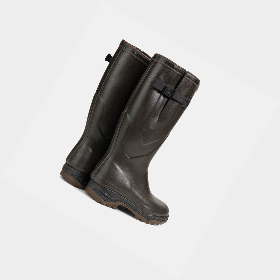 Brown Women's Aigle The First Anti-fatigue Boots That Protects From The Cold Hunting Boots | HNOG-35162