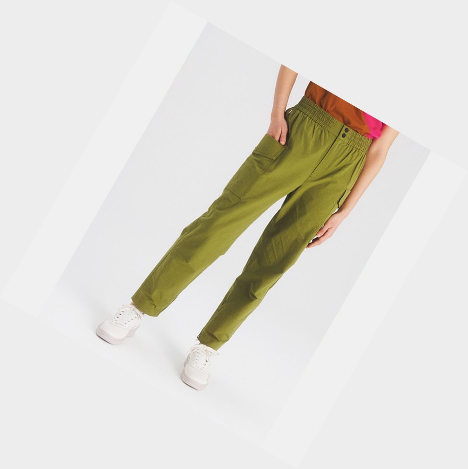 Green Women\'s Aigle Cargo Pants | BDTP-42950