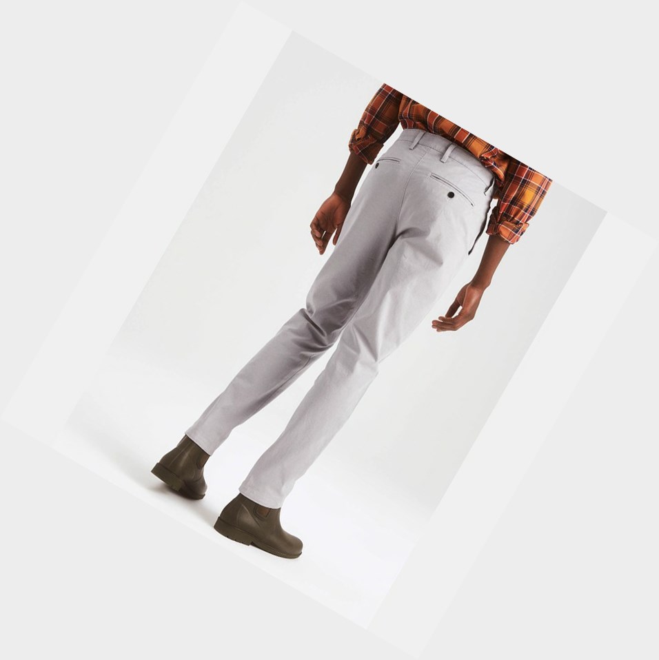 Grey Men's Aigle The Essential Chino Pants | JRLQ-86317