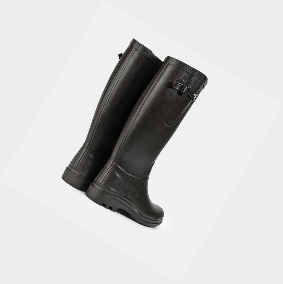 Grey Women's Aigle The Boyfriend Rain Boots | ICHW-17954