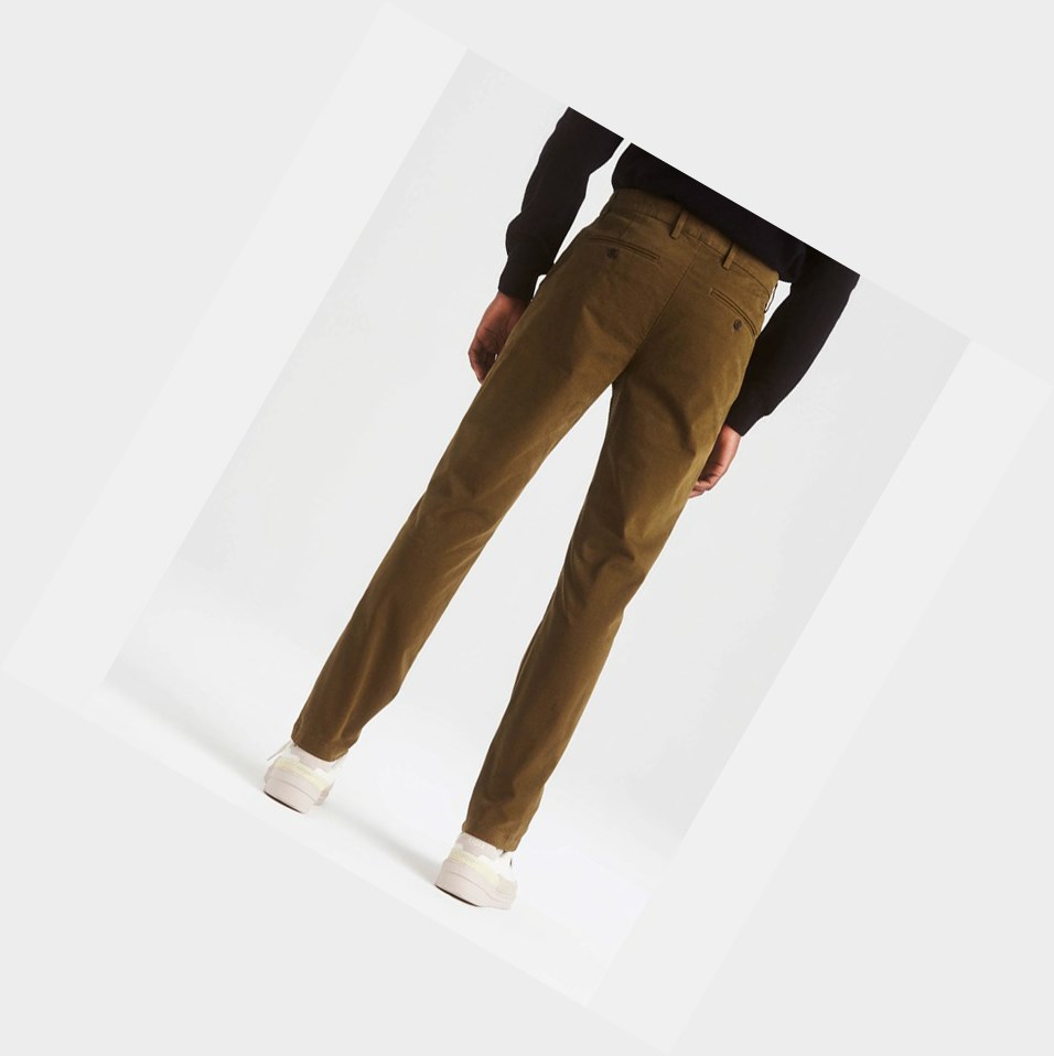 Khaki Men's Aigle The Essential Chino Pants | VXRK-73865