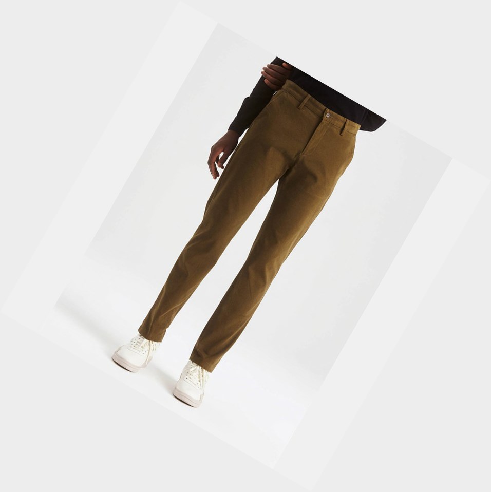 Khaki Men\'s Aigle The Essential Chino Pants | VXRK-73865