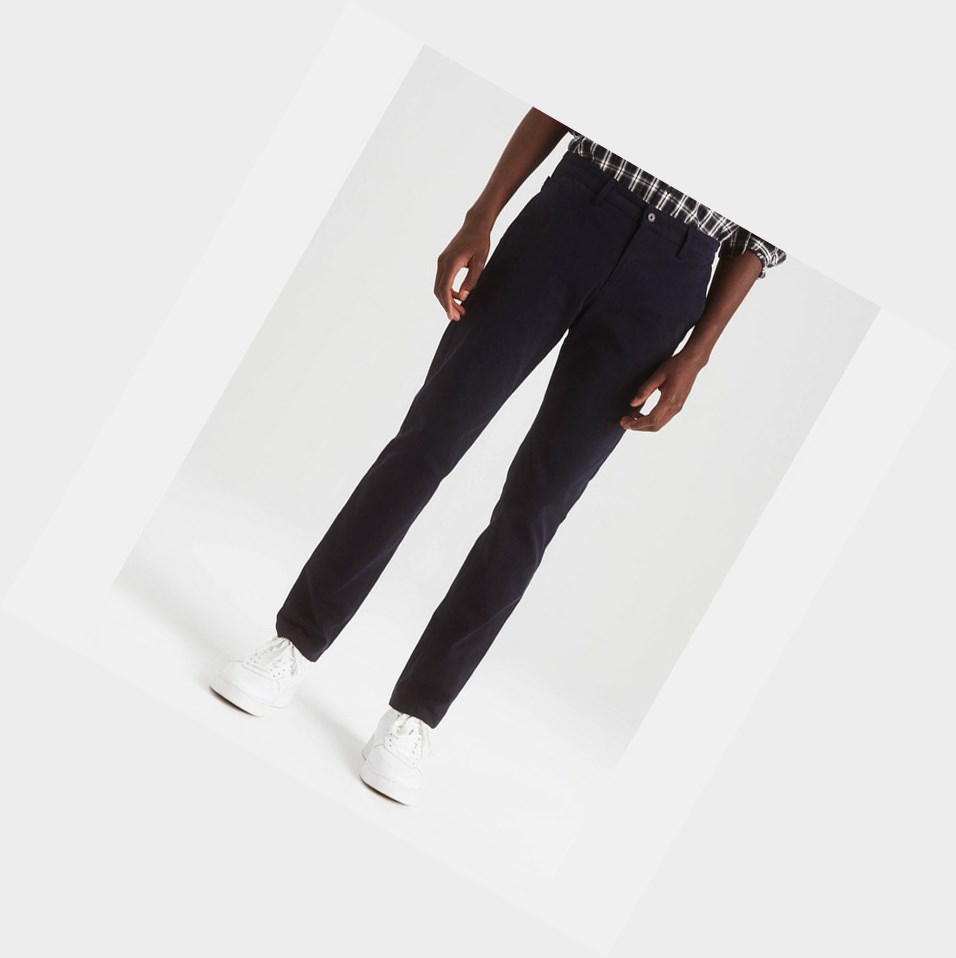 Navy Men's Aigle The Essential Chino Pants | YRML-72586