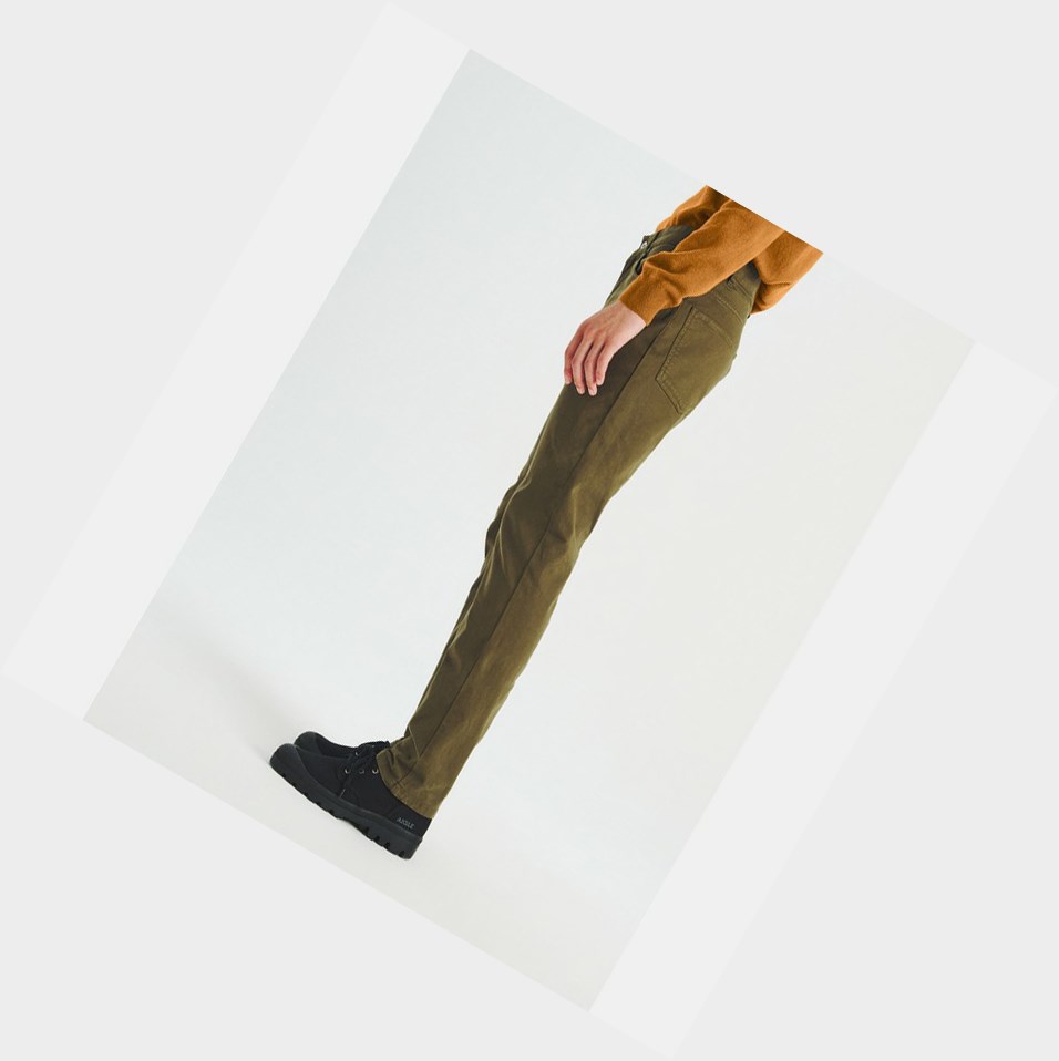 Olive Men's Aigle The Traditional 5-pocket Pants | YKZG-89264