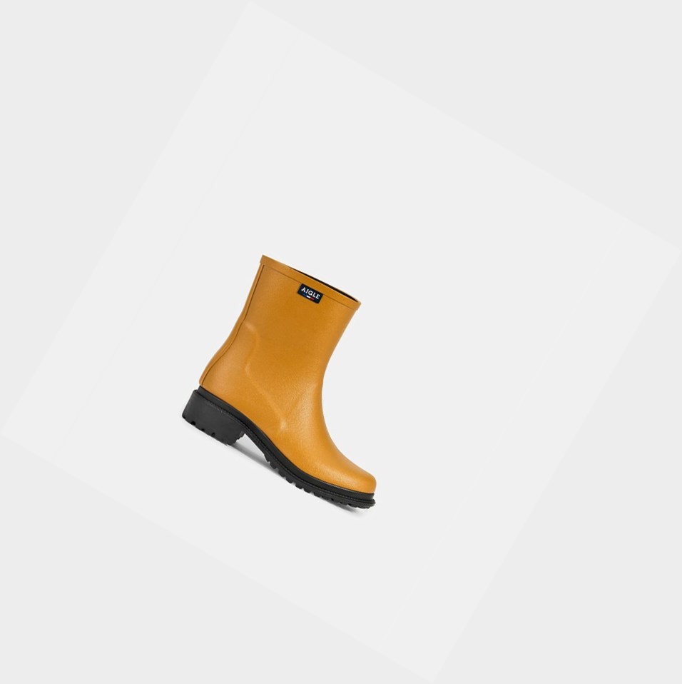 Orange Women's Aigle The Urban Rain Boots | QIKP-37964