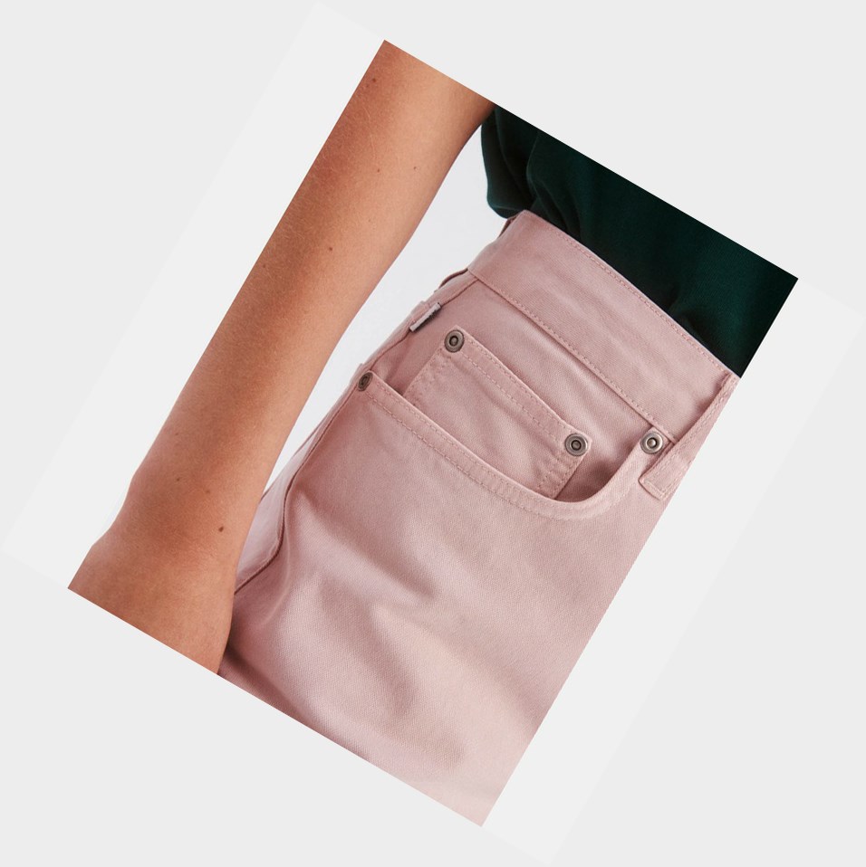 Pink Women's Aigle The Essential 5-pocket Pants | BLEN-41953